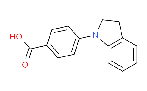 CAS No. 1020933-45-2, 4-(Indolin-1-yl)benzoic acid