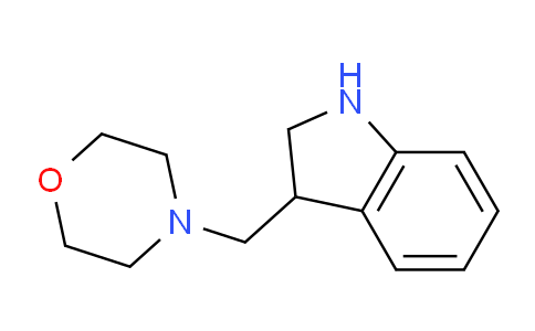 CAS No. 878617-41-5, 4-(Indolin-3-ylmethyl)morpholine