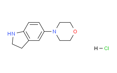 CAS No. 1646152-53-5, 4-(Indolin-5-yl)morpholine hydrochloride