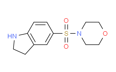 CAS No. 874594-02-2, 4-(Indolin-5-ylsulfonyl)morpholine