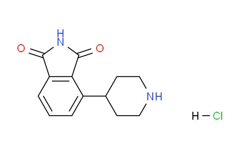 CAS No. 50534-34-4, 4-(Piperidin-4-yl)isoindoline-1,3-dione hydrochloride