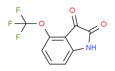 CAS No. 959236-54-5, 4-(Trifluoromethoxy)indoline-2,3-dione