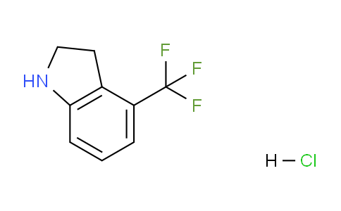 CAS No. 1209980-57-3, 4-(Trifluoromethyl)indoline hydrochloride