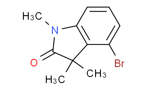 CAS No. 1375068-88-4, 4-Bromo-1,3,3-trimethylindol-2-one