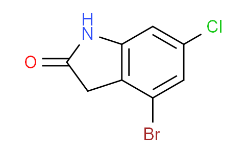 CAS No. 1889089-88-6, 4-Bromo-6-chloroindolin-2-one