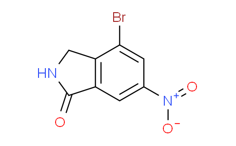 CAS No. 1269293-73-3, 4-Bromo-6-nitroisoindolin-1-one