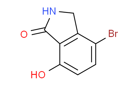 CAS No. 808127-81-3, 4-Bromo-7-hydroxyisoindolin-1-one