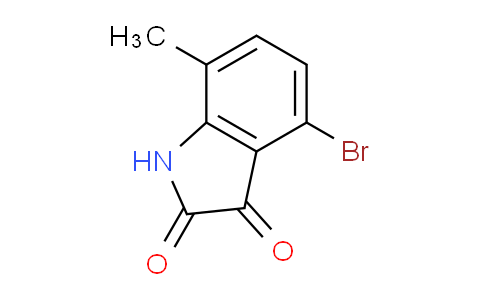 CAS No. 874375-17-4, 4-Bromo-7-methylindoline-2,3-dione