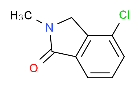 CAS No. 1378577-19-5, 4-Chloro-2-methylisoindolin-1-one
