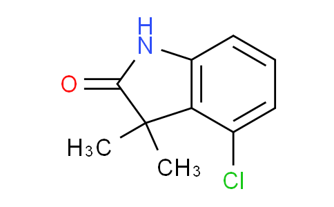 CAS No. 1272758-26-5, 4-Chloro-3,3-dimethylindolin-2-one