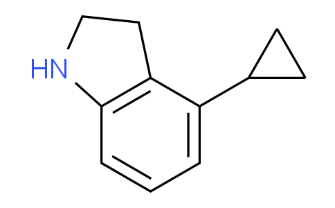 CAS No. 1227418-23-6, 4-Cyclopropylindoline