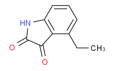 CAS No. 34934-05-9, 4-Ethylindoline-2,3-dione