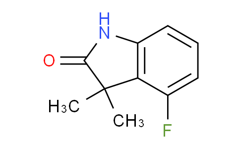 CAS No. 866211-50-9, 4-Fluoro-3,3-dimethylindolin-2-one