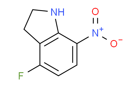 CAS No. 1167056-12-3, 4-Fluoro-7-nitroindoline