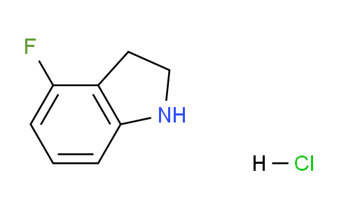 CAS No. 1210147-74-2, 4-Fluoroindoline hydrochloride