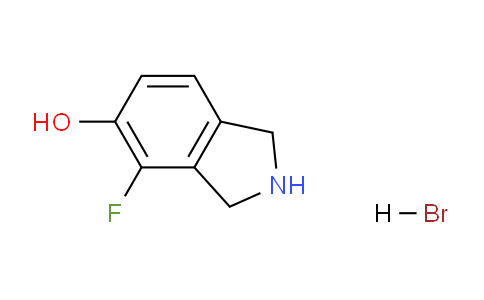 CAS No. 1447607-34-2, 4-Fluoroisoindolin-5-ol hydrobromide