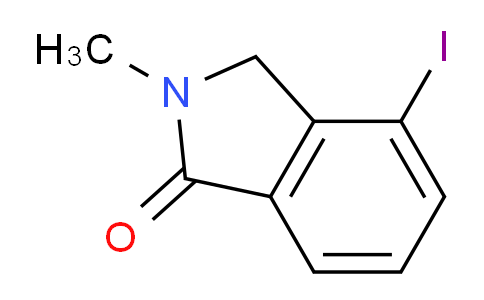 CAS No. 1379313-49-1, 4-Iodo-2-methylisoindolin-1-one