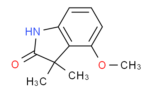 CAS No. 192928-47-5, 4-Methoxy-3,3-dimethylindolin-2-one