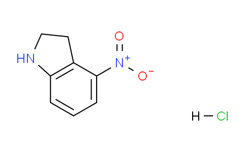 CAS No. 1187931-67-4, 4-Nitroindoline hydrochloride