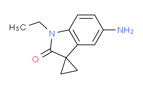 CAS No. 1403564-94-2, 5'-Amino-1'-ethylspiro[cyclopropane-1,3'-indolin]-2'-one