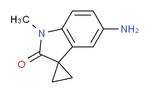 CAS No. 1399657-25-0, 5'-Amino-1'-methylspiro[cyclopropane-1,3'-indolin]-2'-one