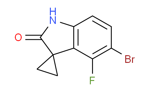 CAS No. 913720-17-9, 5'-Bromo-4'-fluorospiro[cyclopropane-1,3'-indolin]-2'-one