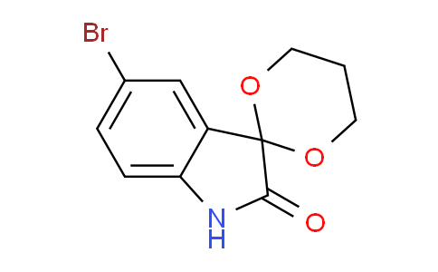 CAS No. 332073-48-0, 5'-Bromospiro[[1,3]dioxane-2,3'-indolin]-2'-one