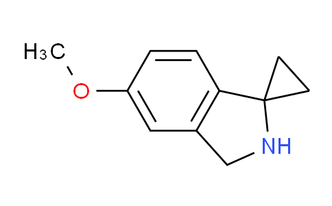CAS No. 1447607-19-3, 5'-Methoxyspiro[cyclopropane-1,1'-isoindoline]