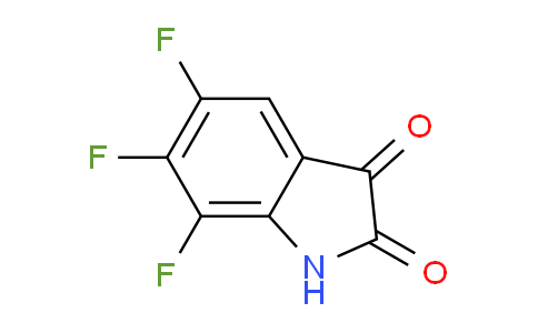 CAS No. 107583-37-9, 5,6,7-Trifluoroindoline-2,3-dione