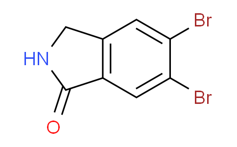CAS No. 954239-43-1, 5,6-Dibromoisoindolin-1-one