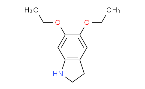 CAS No. 1182792-37-5, 5,6-Diethoxyindoline