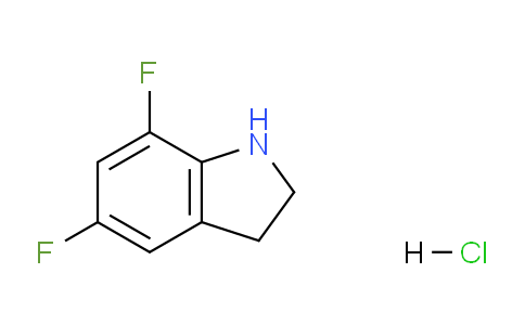 CAS No. 1284227-65-1, 5,7-Difluoroindoline hydrochloride