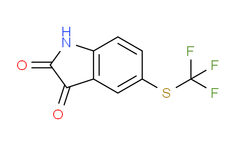 CAS No. 1344718-26-8, 5-((Trifluoromethyl)thio)indoline-2,3-dione