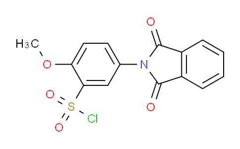 CAS No. 885279-82-3, 5-(1,3-Dioxoisoindolin-2-yl)-2-methoxybenzene-1-sulfonyl chloride