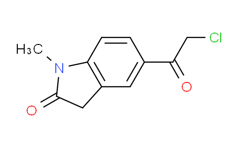 CAS No. 118306-97-1, 5-(2-Chloroacetyl)-1-methylindolin-2-one