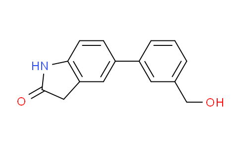 CAS No. 1349718-04-2, 5-(3-(Hydroxymethyl)phenyl)indolin-2-one