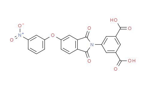 CAS No. 5233-13-6, 5-(5-(3-Nitrophenoxy)-1,3-dioxoisoindolin-2-yl)isophthalic acid