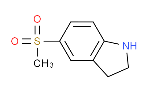 CAS No. 387350-92-7, 5-(Methylsulfonyl)indoline