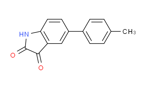 CAS No. 893735-94-9, 5-(p-Tolyl)indoline-2,3-dione
