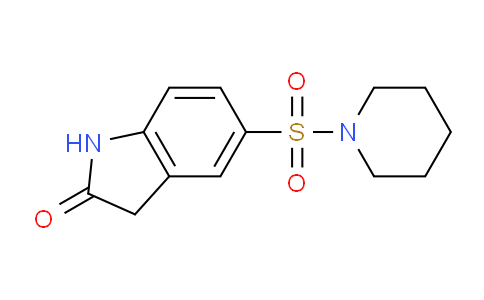 CAS No. 899446-83-4, 5-(Piperidine-1-sulfonyl)oxindole