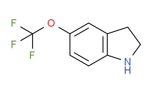 CAS No. 953906-76-8, 5-(Trifluoromethoxy)indoline