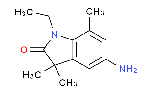 CAS No. 1248551-37-2, 5-Amino-1-ethyl-3,3,7-trimethylindolin-2-one