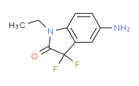 CAS No. 748808-09-5, 5-Amino-1-ethyl-3,3-difluoroindolin-2-one
