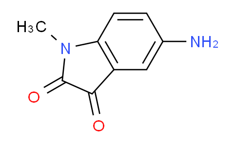 CAS No. 42816-58-0, 5-Amino-1-methylindoline-2,3-dione