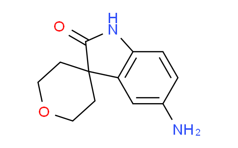 CAS No. 1251021-08-5, 5-Amino-2',3',5',6'-tetrahydrospiro[indoline-3,4'-pyran]-2-one