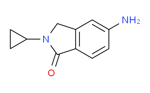 CAS No. 1206641-25-9, 5-Amino-2-cyclopropylisoindolin-1-one
