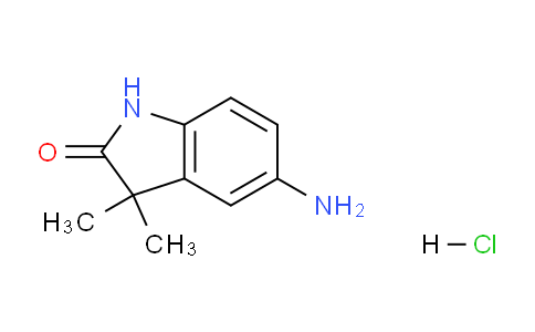 CAS No. 1401425-29-3, 5-Amino-3,3-dimethylindolin-2-one hydrochloride