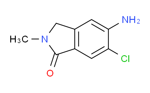 CAS No. 1441173-08-5, 5-Amino-6-chloro-2-methylisoindolin-1-one