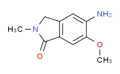 CAS No. 1441172-78-6, 5-Amino-6-methoxy-2-methylisoindolin-1-one