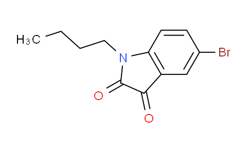 CAS No. 332929-55-2, 5-Bromo-1-butylindoline-2,3-dione